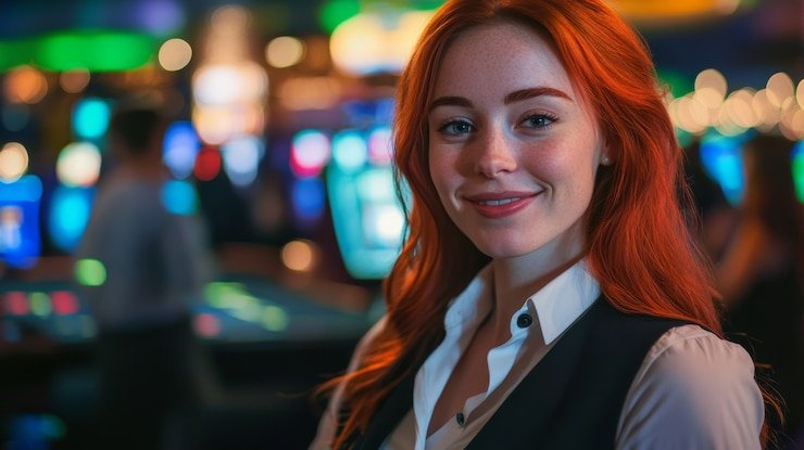 Antarmuka permainan Bandar Poker di bolaunion dengan dealer profesional dan interface dalam Bahasa Indonesia